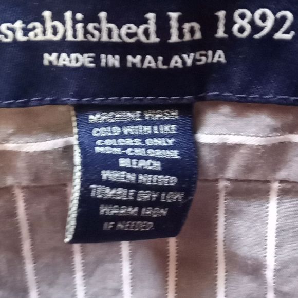 Abercrombie & Fitch boys long sleeve button down size L. - Picture 5 of 8